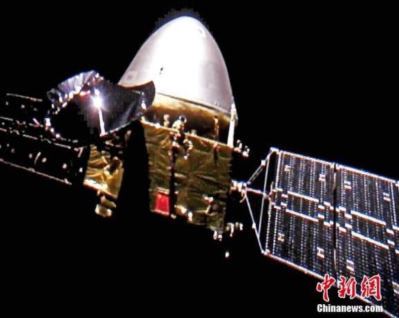 中国天问一号火星探测器飞行里程突破3亿千米