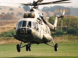 格鲁吉亚一架警用直升机坠毁并发生爆炸